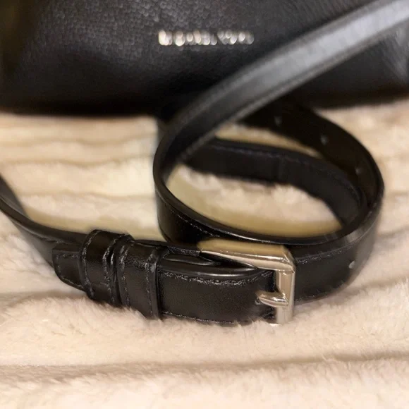 Michael Kors Black Crossbody Bag with Silver Accents - Picture 5 of 10